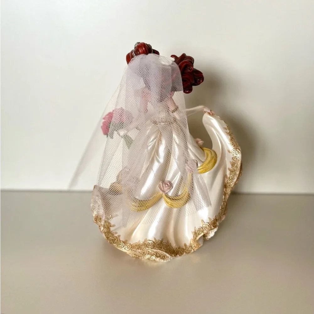 Disney Enesco Belle Wedding Showcase Collection Bride Figurine #4045444 - Picture 4 of 5